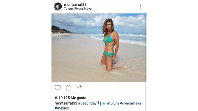 Monserrat Oliver Enciende Las Redes En Bikini