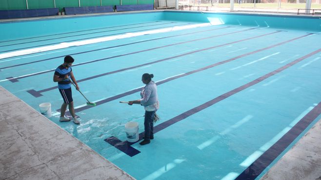 Por iniciar clases de natación en Pueblo Nuevo - Periodico Notus (Comunicado de prensa)