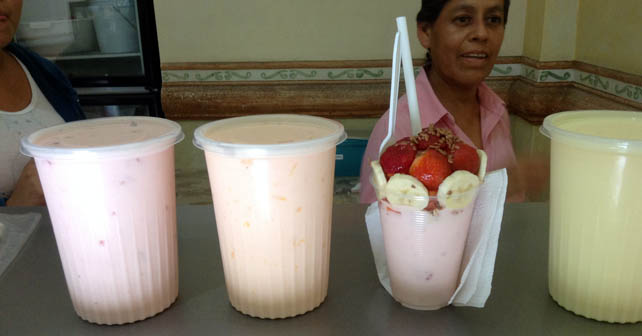 El yogurth de Abasolo es un icono por su tradición Foto: Esaú González