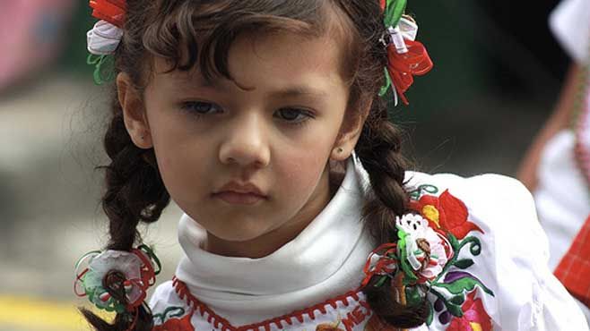 niña mexicana