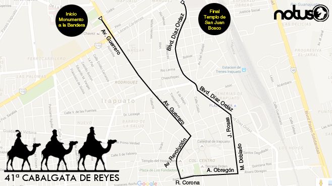 Ruta Cabalgata de Reyes