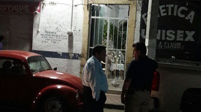 Casa en la que fue asesinada la anciana