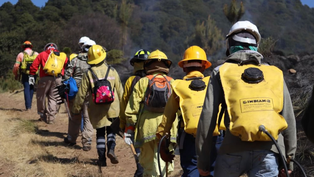 75 personas conforman la brigada SMAOT contra incendios forestales