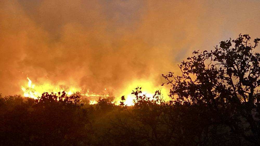Controlan incendio en el Cerro de San Antonio tras 11 horas de combate