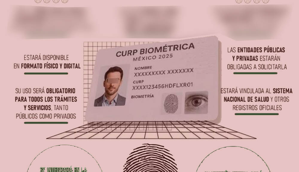 Llega la CURP biométrica con huellas digitales y foto obligatoria