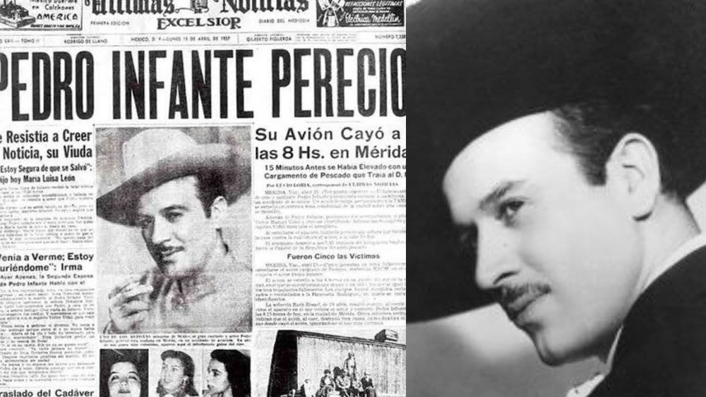 15 de abril: el día que murió Pedro Infante por un error en el avión